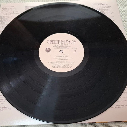 Christopher Cross Another Page LP σαν καινούργιο, ροκ