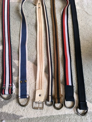 Children's belts new, adjustable, multicolored