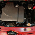 Subaru Justy μεταχειρισμένο 2009, 137000 χλμ, 1000 cc, αέριο, κόκκινο