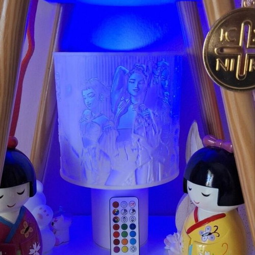 K-Pop Daemon hunders Indoor Lamp New RGB 3D PLA 27 cm