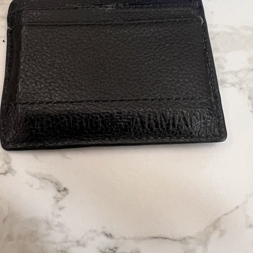 Emporio Armani cardholder used with bill compartment black