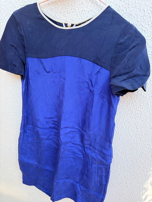 Blue dress Massimo Dutti like new, size M
