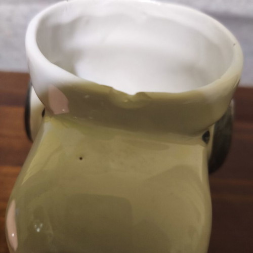 Snoopy used, height 17cm with 14cm lid, with 1 damage