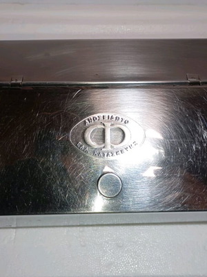 Stainless steel coffee box used