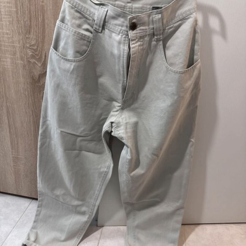 Beige wide mom fit jeans like new, size M 38 10