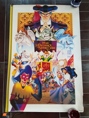 Αφίσα The Hunchback of Notre Dame Disney 93x63εκ. καινούργια