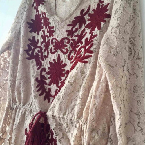 Ble Resort Collection lace cotton dress new, one size