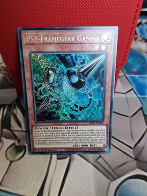 Psy-Framegear Gamma Secret Rare κάρτα καινούργια