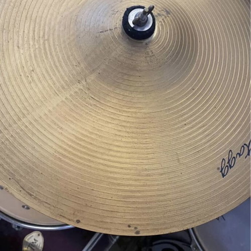 Stagg drum set used, complete with bass drum, toms, snare and cymbals