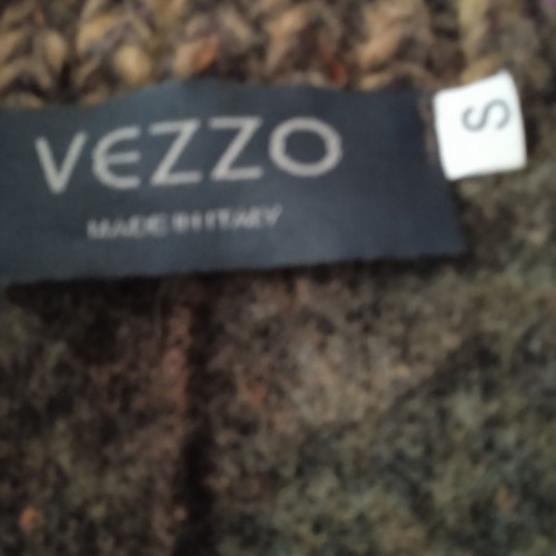Vezzо wool cardigan used, size S, brown, with detachable hood