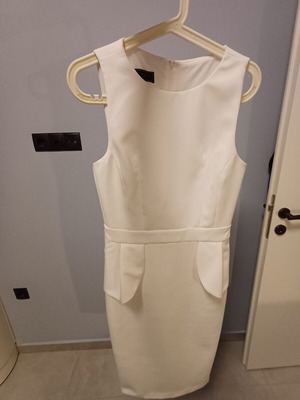 Lynne midi dress new, white, size 40