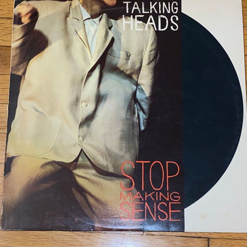 Talking Heads Stop Making Sense vinyl rare Greek pressing rock album
