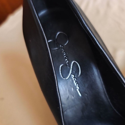 Jessica Simpson Stiletto Heel Black Pumps Like New