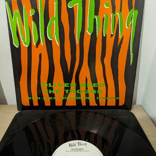 Oliver Reed, The Troggs With Alex 'Hurricane' Higgins Wild Thing vinyl record