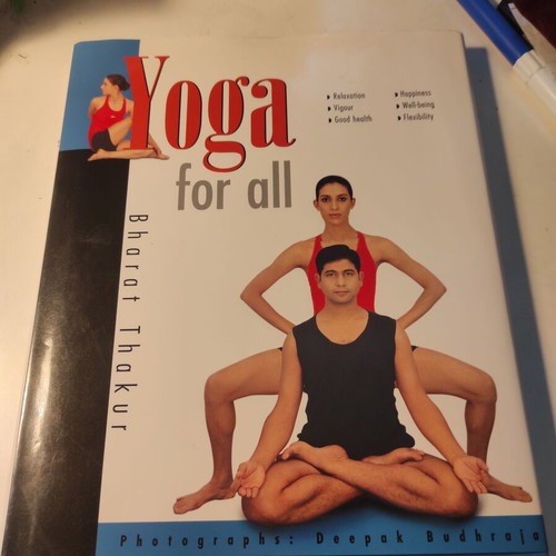 Yoga for All book like new by Bharat Thakur in English