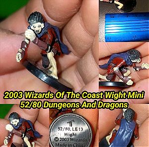 2003 Wizards Of The Coast Wight Mini 52/80 Dungeons And Dragons figure φιγούρα επιτραπέζιο boardgame