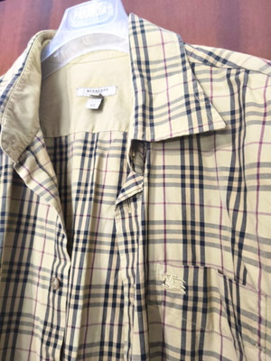 Burberry long sleeve shirt XXL like new