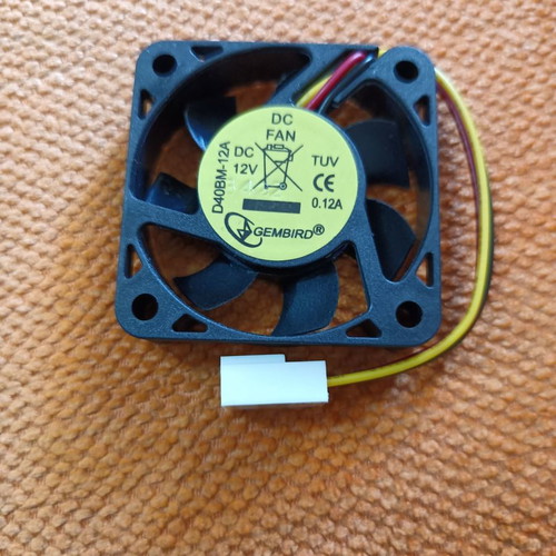 Gembird D40BM-12A fan for graphics card and motherboard chipset new
