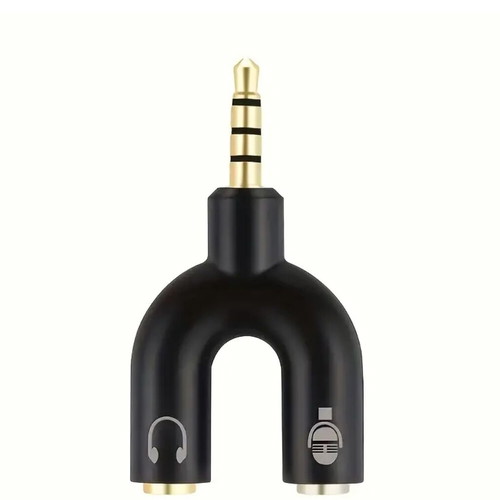 3.5mm Audio Splitter Male to Female Stereo Jack Connector new