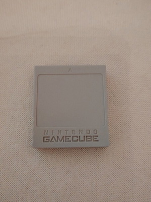 Nintendo GameCube Memory Card used, made in Japan