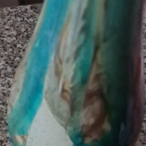 Mdina Crystal vase handmade like new