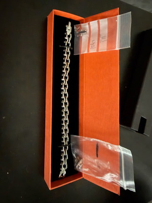 Men's bracelet made of steel like new