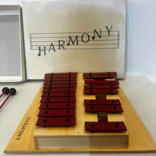 Harmony Educational Double Metallophone like new in box 3x30x23