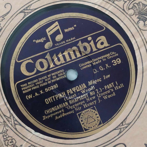 Hungarian Rhapsody No.2 gramophone record like new, classical