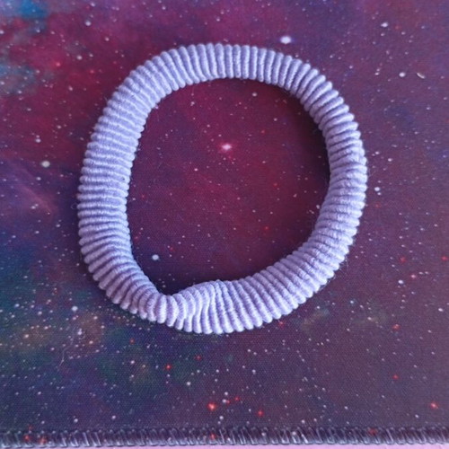 Purple hair tie new, elastic for all hair types