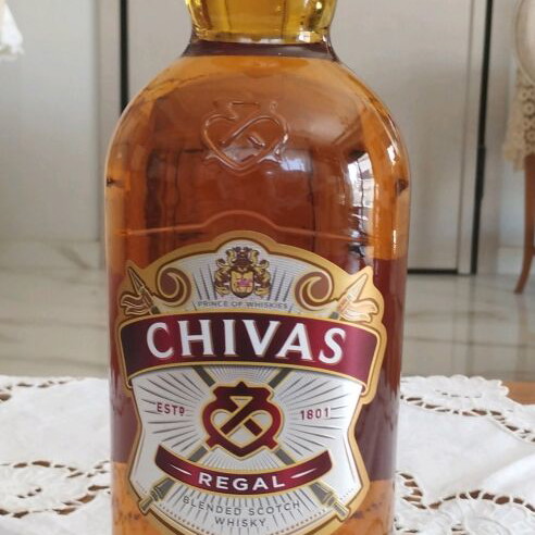 Chivas Regal 12 Years Old 1L New Vintage Label Bottle
