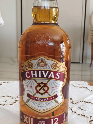 Chivas Regal 12 Years Old 1L New Vintage Label Bottle