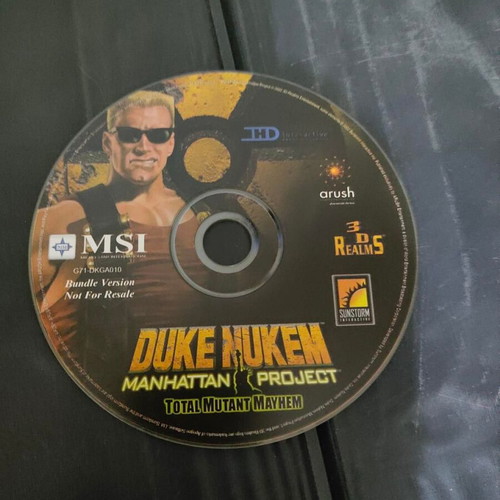 Duke Nukem Manhattan Project Bundle Version PC CD-ROM retro game like new
