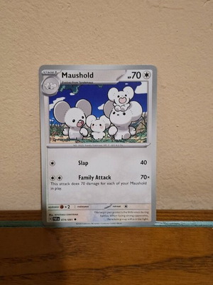 Pokemon Card Maushold new