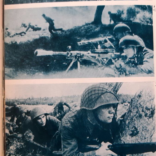 History of World War II book used, hardcover 1974 edition