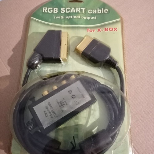 Xbox RGB advanced cable with optical output, new sealed