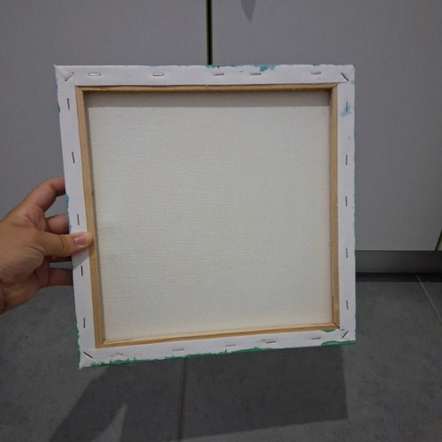 Handmade basketball themed painting like new, 30x30 cm