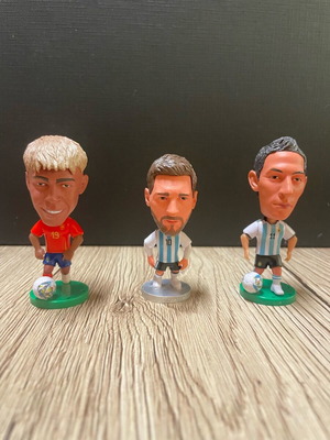 Football Stars σαν καινούργιο, πακέτο με Messi, Yamal, Di Maria