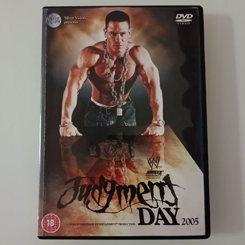 Judgment Day 2005 wrestling DVD used, no subtitles