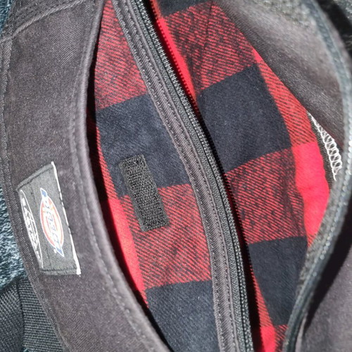 Dickies x Eastpack Waist Bag striped red black collectible like new