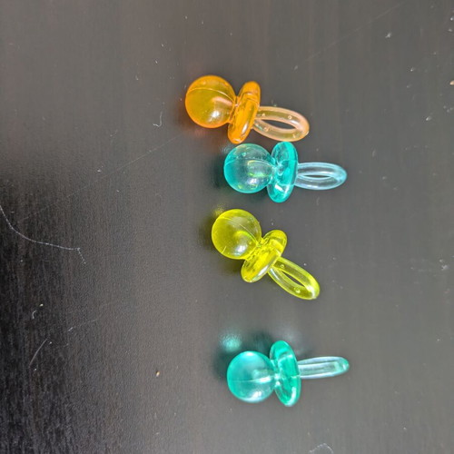 Vintage pacifiers like new