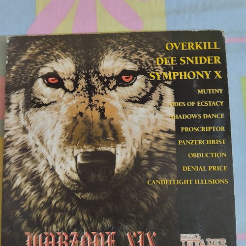 Warzone CD like new, metal genre