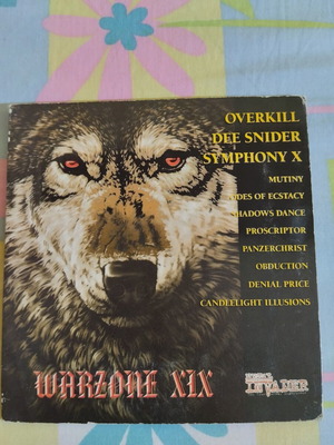 Warzone CD like new, metal genre