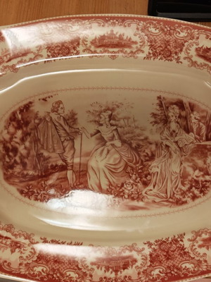 Johnson Bros Serving Platter like new, 46x33 cm