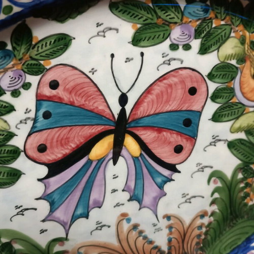 Handmade platter 34x24 like new