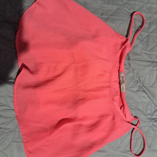 Bershka Coral Airy Top Size M Like New