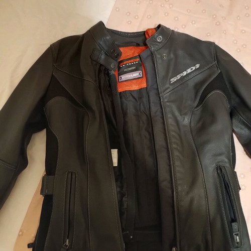 Spidi motorcycle jacket women's leather like new