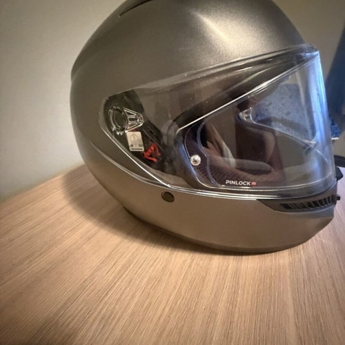 AGV K3 Full Face Helmet matte grey like new