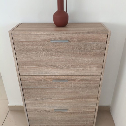 JYSK shoe rack 3-position Sonoma oak