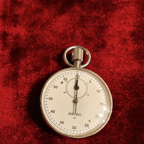 Seiko vintage mechanical stopwatch used, fully functional