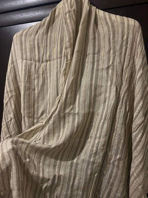 Scarf new gold color without tag